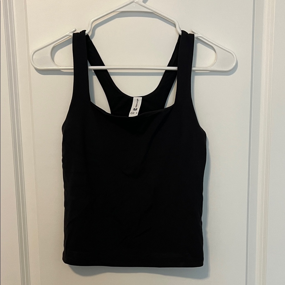 All in Motion Black Exercise Tank Top